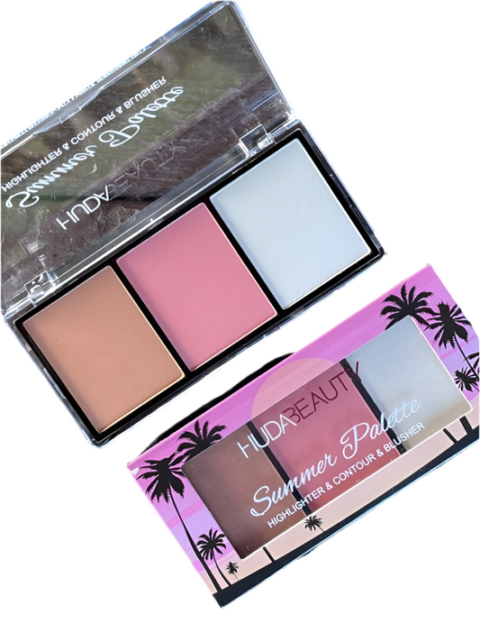 HUDA BEAUTY SUMMER PALETTE TRIO