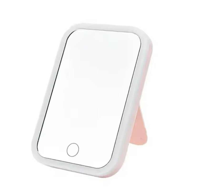 MINI ESPEJO ILUMINADO TACTIL LUZ LED
