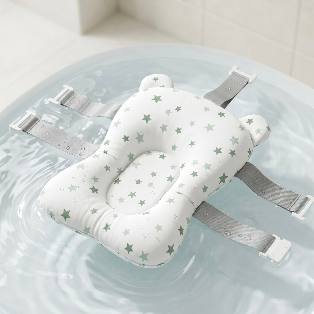 BAÑERA PLEGABLE PARA BEBÉ CON TERMÓMETRO