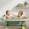 BAÑERA PLEGABLE PARA BEBÉ CON TERMÓMETRO